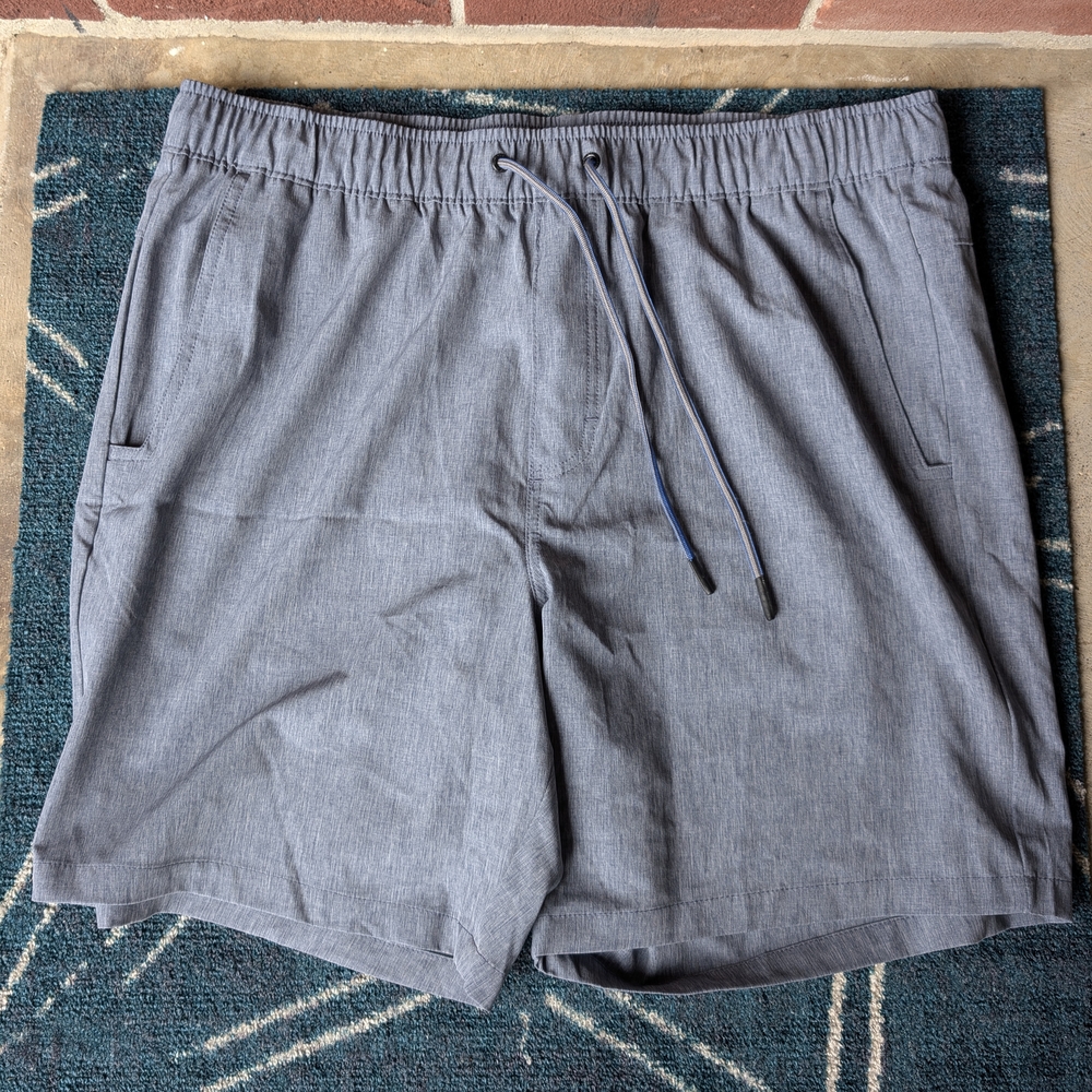 Eddie Bauer Men's Blue Athletic Shorts